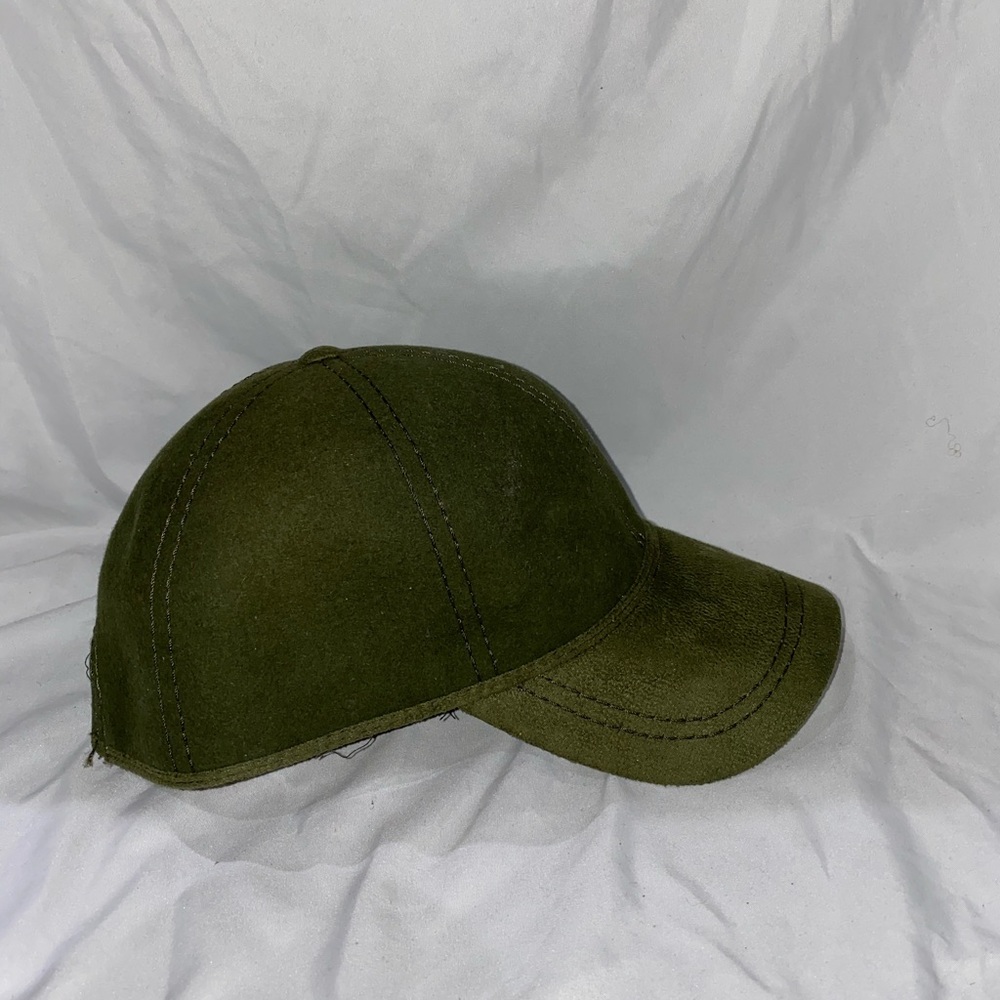 Green Suede Hat